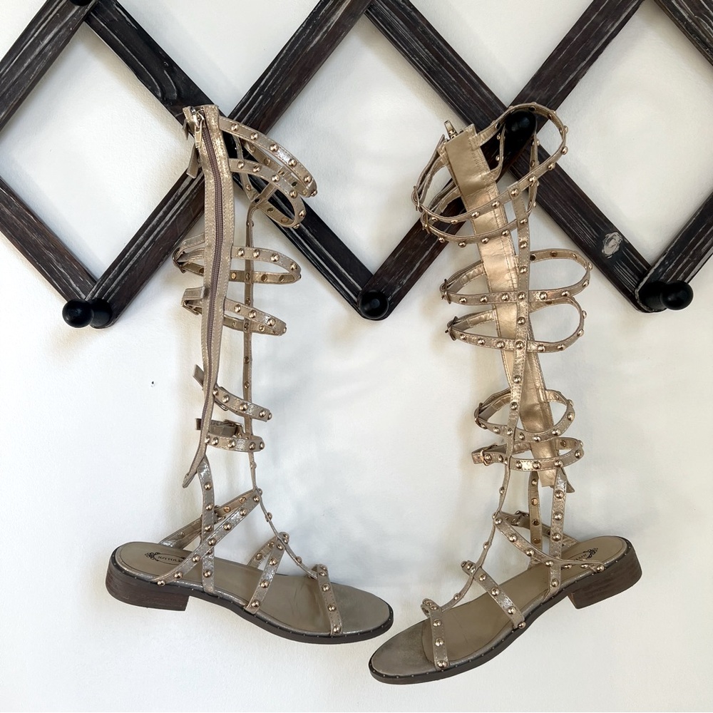 Joyfolie Celyn Studded Gladiator Sandal